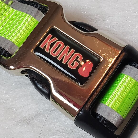 🐶 KONG Medium Adjustable Reflective Braided Strap Dog Harness & 4 ft Rope Leash - Picture 4 of 16